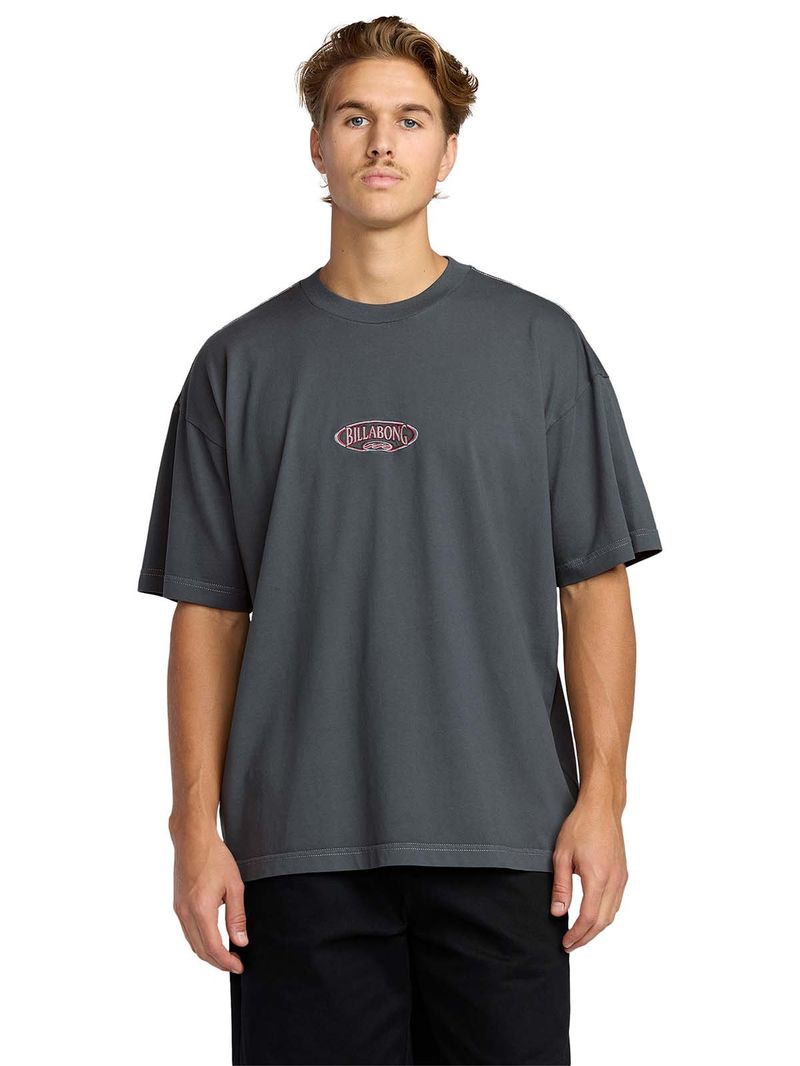 Polera m/c Hombre Bad dog og Azul Billabong