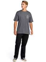 Polera m/c Hombre Up the beach Gris Billabong