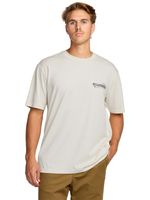 Polera m/c Hombre Single fin premium Blanco Billabong