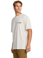 Polera m/c Hombre Single fin premium Blanco Billabong
