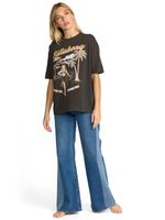 Polera m/c Mujer My sunny girl Negro Billabong