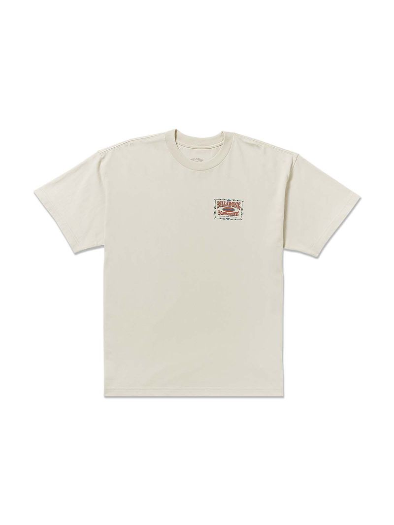 Polera m/c Hombre Double spread og Blanco Billabong
