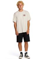 Polera m/c Hombre Double spread og Blanco Billabong