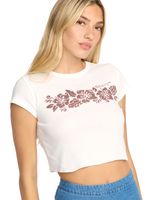 Polera m/c Mujer See you again Blanco Billabong