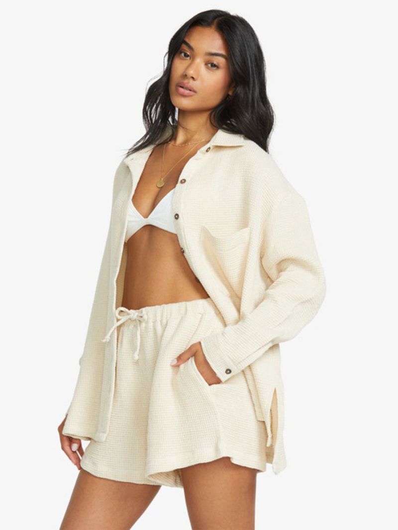 Blusa Mujer So Cozy Blanca Billabong